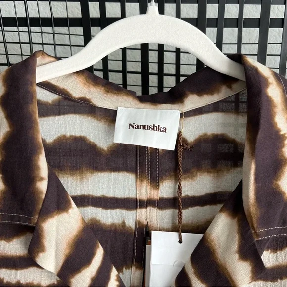 Nanushka soho tie dye shirt - Picture 6 of 11